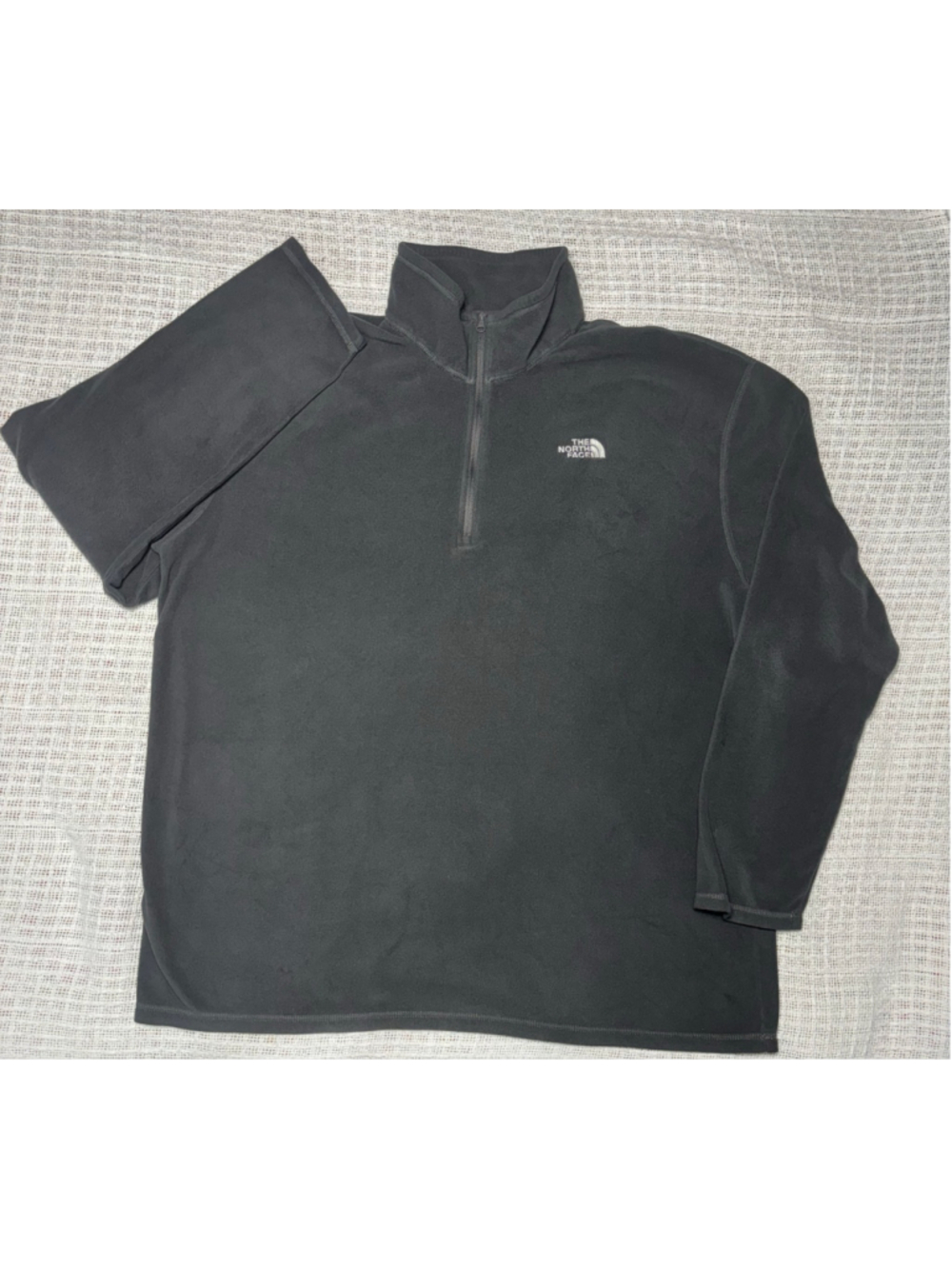 The North Face Men's XXL Gray
Fleece Quarter Zip Pullover GUC Gorpcore